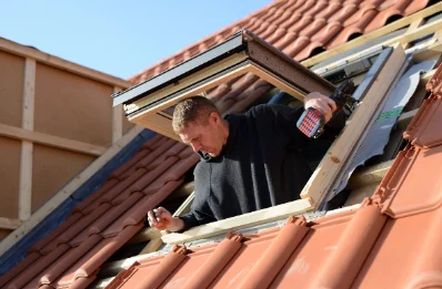 Pose de fenêtres de toit Velux au Grès